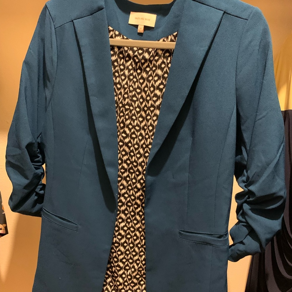 Blue blazer